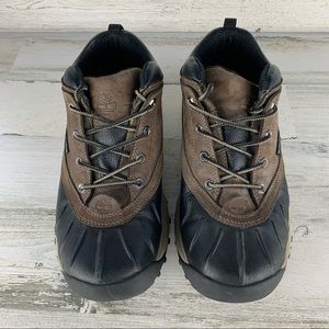Timberland Low Lace Canard Waterproof Duck Boots. 4 Eyelets